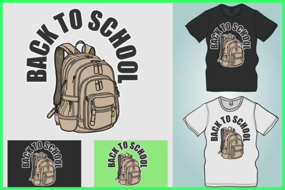 A Boy Character, Go Back to School Graphics