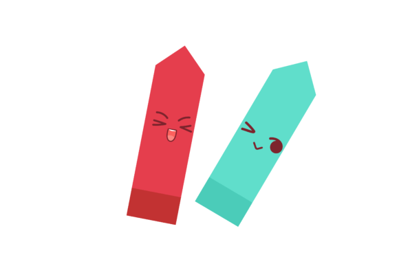 Back to School Bookmark Kawai Icon Graphics and Icons
