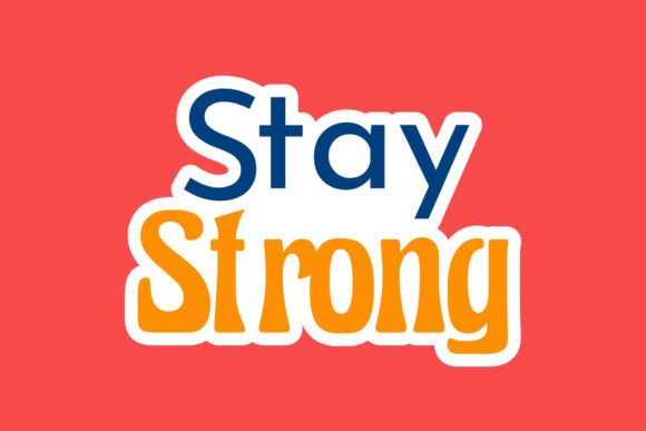 Back to School Sticker Stay Strong: Graphics & Crafts