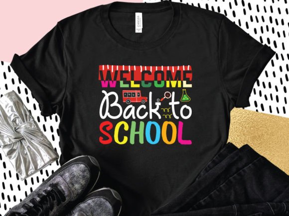Back to School T-shirt 01: Graphics for Local T-Shirt Designs