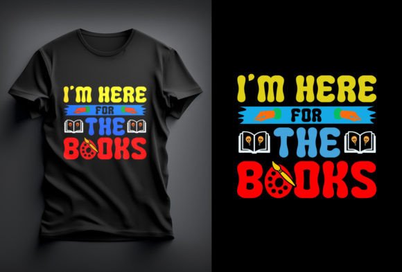 Back to School T-shirt Design, 100 Days