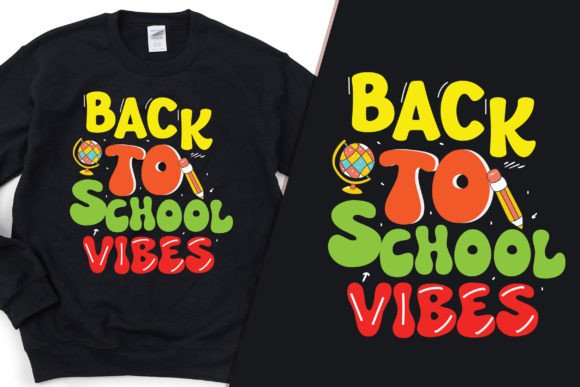 Back to School Vibes Stylish Tee Design