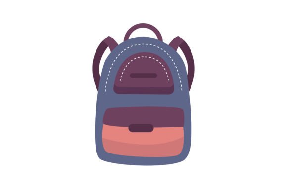 Cute Bags Icon Back to School Graphics