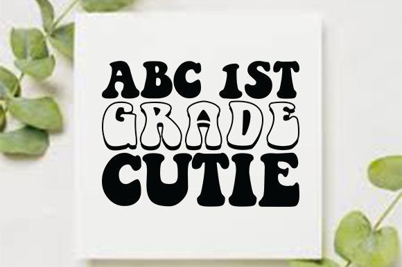 Retro Back to School T-shirt Design, Abc Graphics