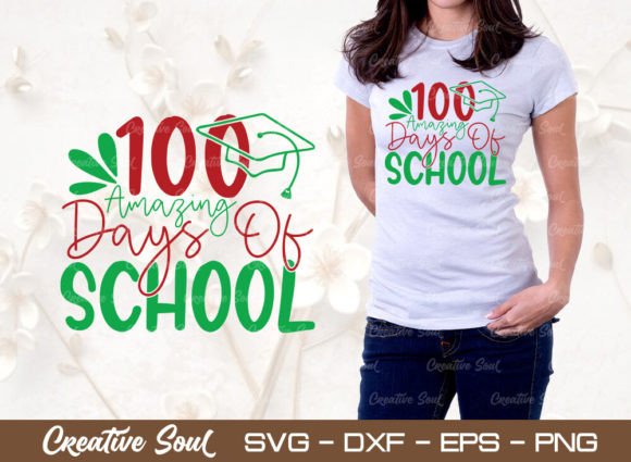 School SVG Cut File: Graphics & T-Shirt Designs